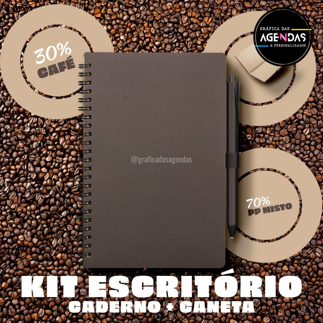 Kit Anotações Café & Criatividade
